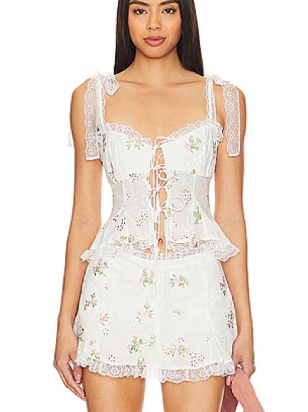 For Love & Lemons Kinsley Eyelet Set